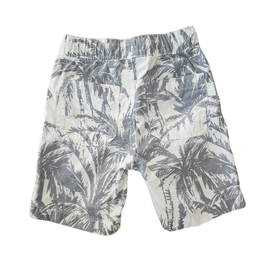 The Children's Place Palm Tree Hawaiian Print Shorts - Size 3T